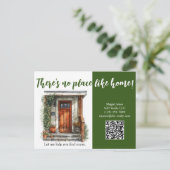 不動産仲介業者メーラー実在エステートマーケティングはがき ポストカード (スタンド正面)