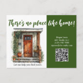 不動産仲介業者メーラー実在エステートマーケティングはがき ポストカード (正面)