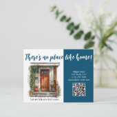 不動産仲介業者メーラー実在エステートマーケティングはがき ポストカード (スタンド正面)