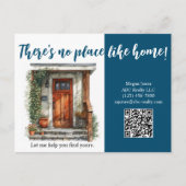 不動産仲介業者メーラー実在エステートマーケティングはがき ポストカード (正面)