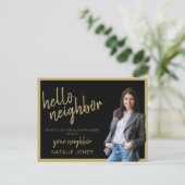 不動産仲介業者メーラー実在エステートマーケティング農業こんにちは ポストカード (スタンド正面)