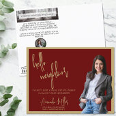 不動産仲介業者メーラー実在エステートマーケティング農業こんにちは ポストカード