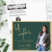 不動産仲介業者メーラー実在エステートマーケティング農業こんにちは ポストカード