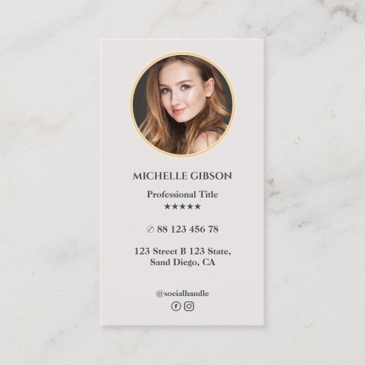 不動産仲介業者モーゲージラッキー金ゴールド鍵フォトライトサンド 名刺 (裏面)