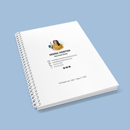 不動産仲介業者ロゴの写真の追加カスタム方法 ノートブック