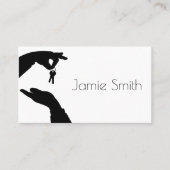 不動産仲介業者不動産ブローカーが手持鍵を売却  名刺 (正面)