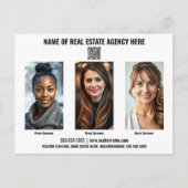 不動産仲介業者事業マーケティング葉書DIYカスタム ポストカード (正面)
