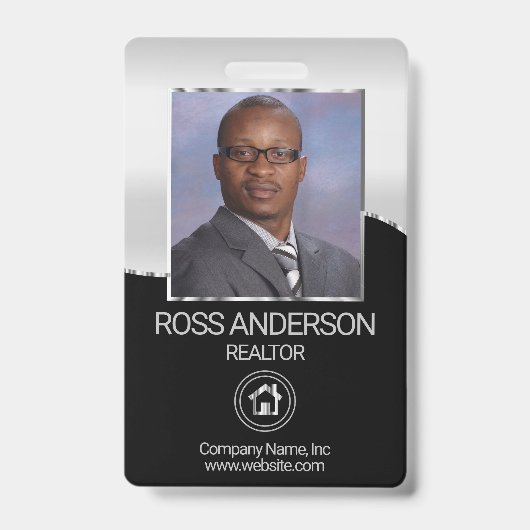 不動産仲介業者剤 バッジ (Front)