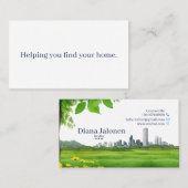 不動産仲介業者名刺 名刺 (正面/裏面)