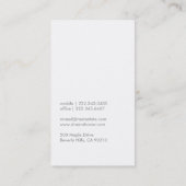 不動産仲介業者名刺 名刺 (裏面)