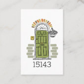 不動産仲介業者名(郵便番号マーケティング) 名刺 (正面)