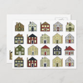 不動産仲介業者実在エステート葉書 ポストカード (正面/裏面)