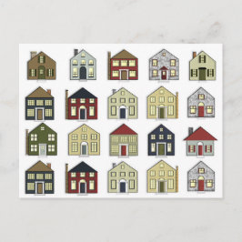 不動産仲介業者実在エステート葉書 ポストカード