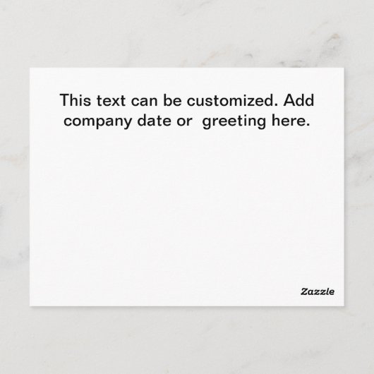 不動産仲介業者実在エテートおもしろい引用文カード ポストカード (裏面)