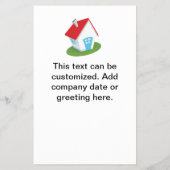 不動産仲介業者実在エテートおもしろい引用文フライヤー チラシ (裏面)