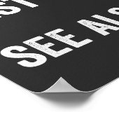 不動産仲介業者実在エテートおもしろい引用文 ポスター (角)