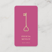 不動産仲介業者実在エテートモノグラムピモダンンク 名刺 (正面)