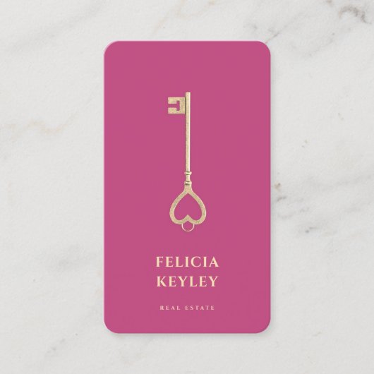 不動産仲介業者実在エテートモノグラムピモダンンク 名刺 (正面)