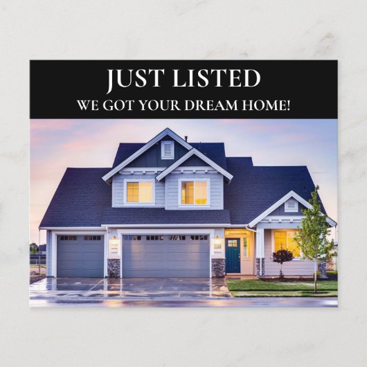 不動産仲介業者実在不動産の写真のみ チラシ (正面)