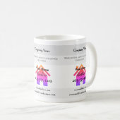 不動産仲介業者用プロモーションマグカップ – HAMbyWG コーヒーマグカップ (正面右)