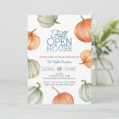 不動産仲介業者秋オープンハウスパンプキンス引っ越し祝いパーティー 招待状 (スタンド正面)