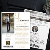 不動産仲介業者紹介実在財産農業状 チラシ