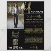 不動産仲介業者紹介実在財産農業状 チラシ (正面)