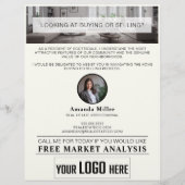 不動産仲介業者紹介実在財産農業状 チラシ (裏面)