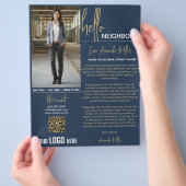 不動産仲介業者紹介実在財産農業状 チラシ (手)