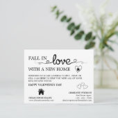 不動産仲介業者農業プロモーションバレンタインデー シーズンカード (スタンド正面)