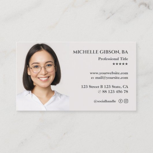 不動産仲介業者金ゴールドハウスモーゲージブローカミニマル 名刺 (裏面)