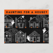 不動産仲介業者10月ハロウィンポストカード ポストカード (正面)