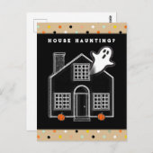 不動産仲介業者10月マーケティング ポストカード (正面/裏面)