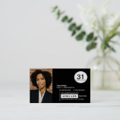 不動産仲介業者、ローン管理者、代理人の名刺 名刺 (スタンド正面)