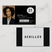 不動産仲介業者、ローン管理者、代理人の名刺 名刺 (正面/裏面)