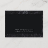 不動産仲介業者 |不動産実在代理業者 名刺 (裏面)