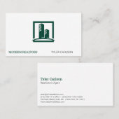 不動産仲介業者 |不動産実在代理業者 |投資家 名刺 (正面/裏面)