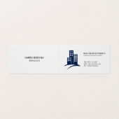 不動産仲介業者 | 建物 | 不動産業 名刺 (外部フラット)