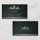 不動産仲介業者 | Perfect House 名刺 (正面/裏面)