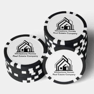 不動産会社カスタマイズリロゴ ポーカーチップ