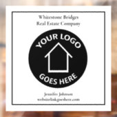 不動産会社カスタムロゴ不動産マーケティング ウィンドウサイン (シート2)