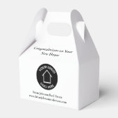 不動産会社 ロゴを追加 ウェルカムホーム フェイバーボックス (正面サイド)