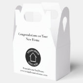 不動産会社 ロゴを追加 ハウスウォーミング フェイバーボックス (オープン)