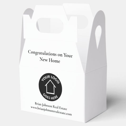 不動産会社 ロゴを追加 ハウスウォーミング フェイバーボックス (オープン)