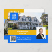 不動産実在代理マーケティングがQRコードを販売した ポストカード (正面/裏面)