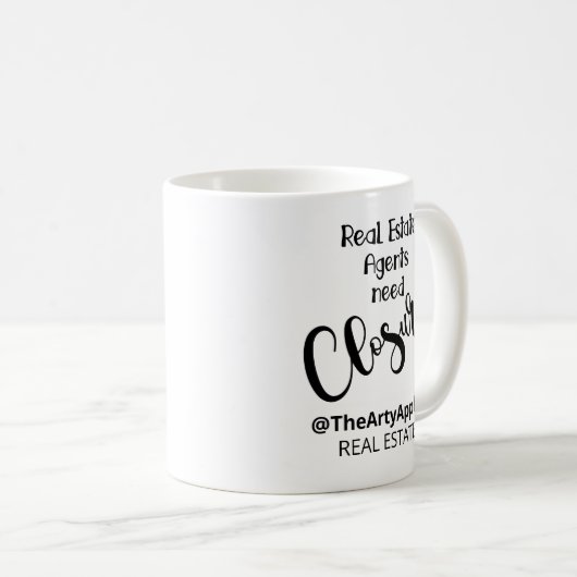 不動産実在代理店は閉鎖オープンハウスtote b コーヒーマグカップ (正面右)
