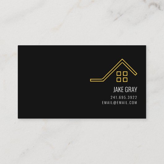 不動産実在名刺 名刺 (裏面)