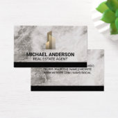 不動産実在建物ロゴ |大理石 (デスク)