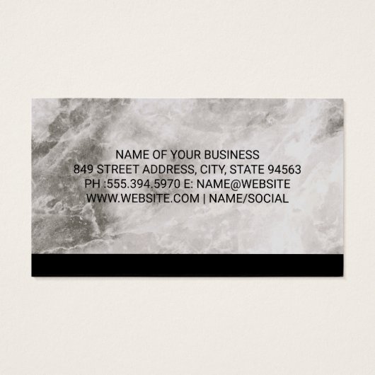 不動産実在建物ロゴ |大理石 (裏面)