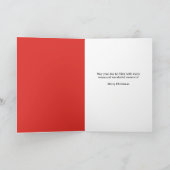 不動産屋さんからのクリスマスプレゼント ジンジャーブレッドマン シーズンカード (内部)